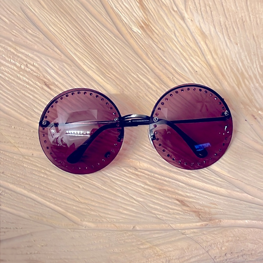 NWOT Brian Atwood x Target Eggplant Sunglasses